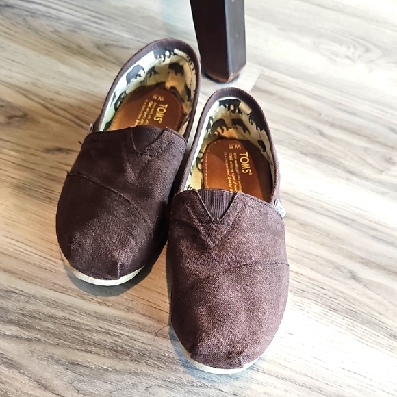 TOMS Dark Brown Espiraldes - Picture 1 of 3